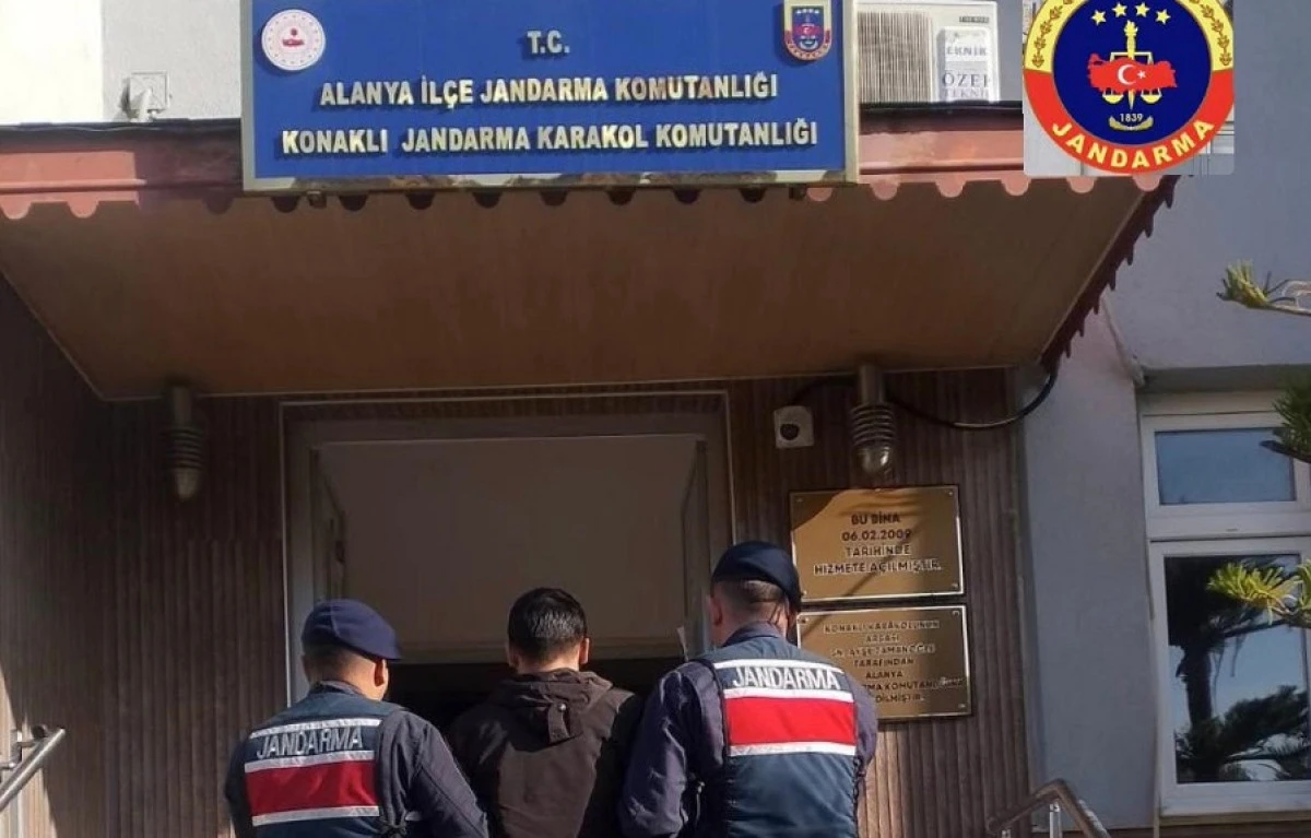 28 Yıl Hapis Cezası Bulunan Şahıs Alanya&rsquo;da Yakalandı