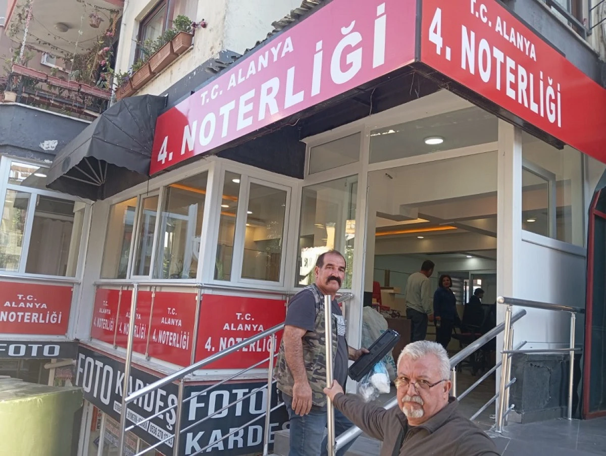 4’üncü Noter Yeni Adresinde Hizmet Vermeye Başladı