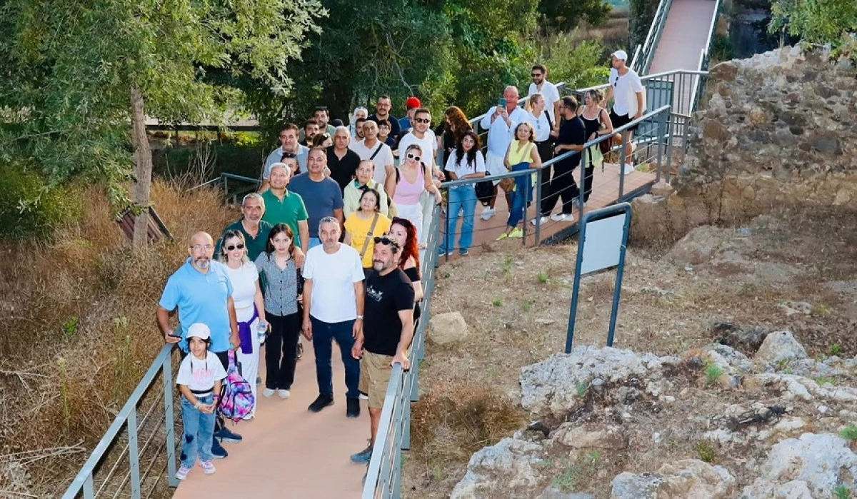 AGC &Uuml;yeleri Syedra Antik Kenti&rsquo;ni Gece Keşfetti