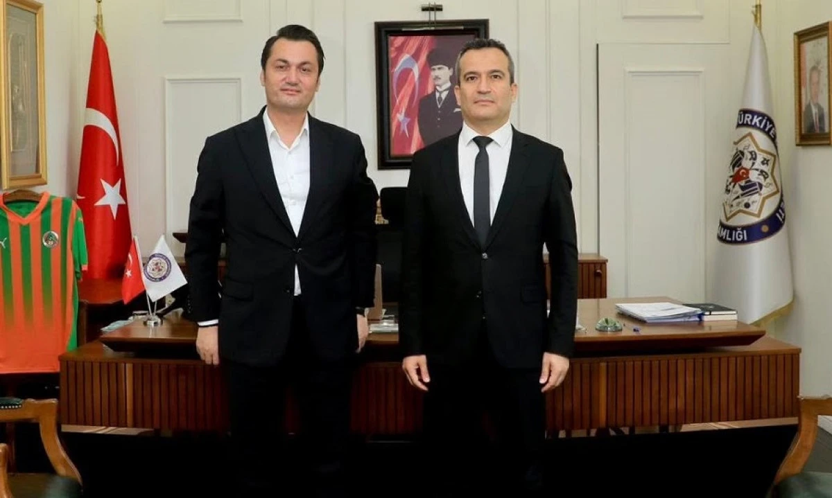 Alanya Adalet Komisyonu Başkanı Erhan Yılmaz&rsquo;dan Veda Ziyareti