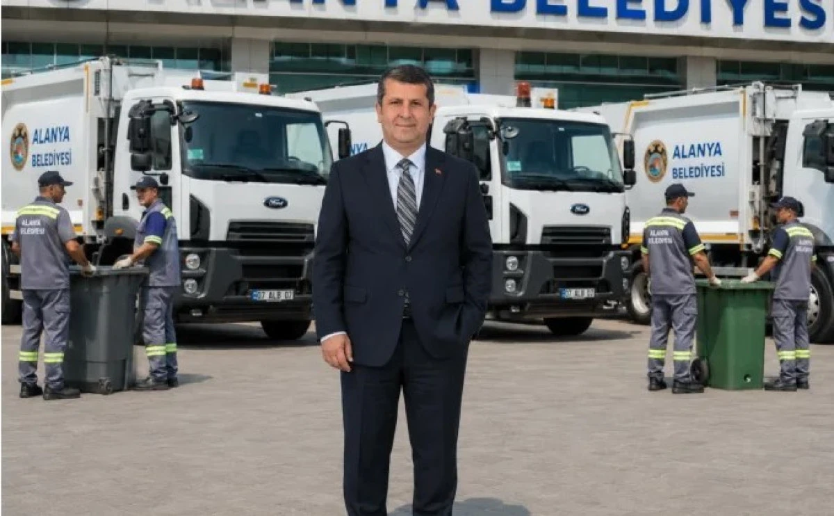 Alanya Belediyesi&rsquo;nde Temizlik İşleri M&uuml;d&uuml;rl&uuml;ğ&uuml;&rsquo;ne Mustafa Yeni Atandı