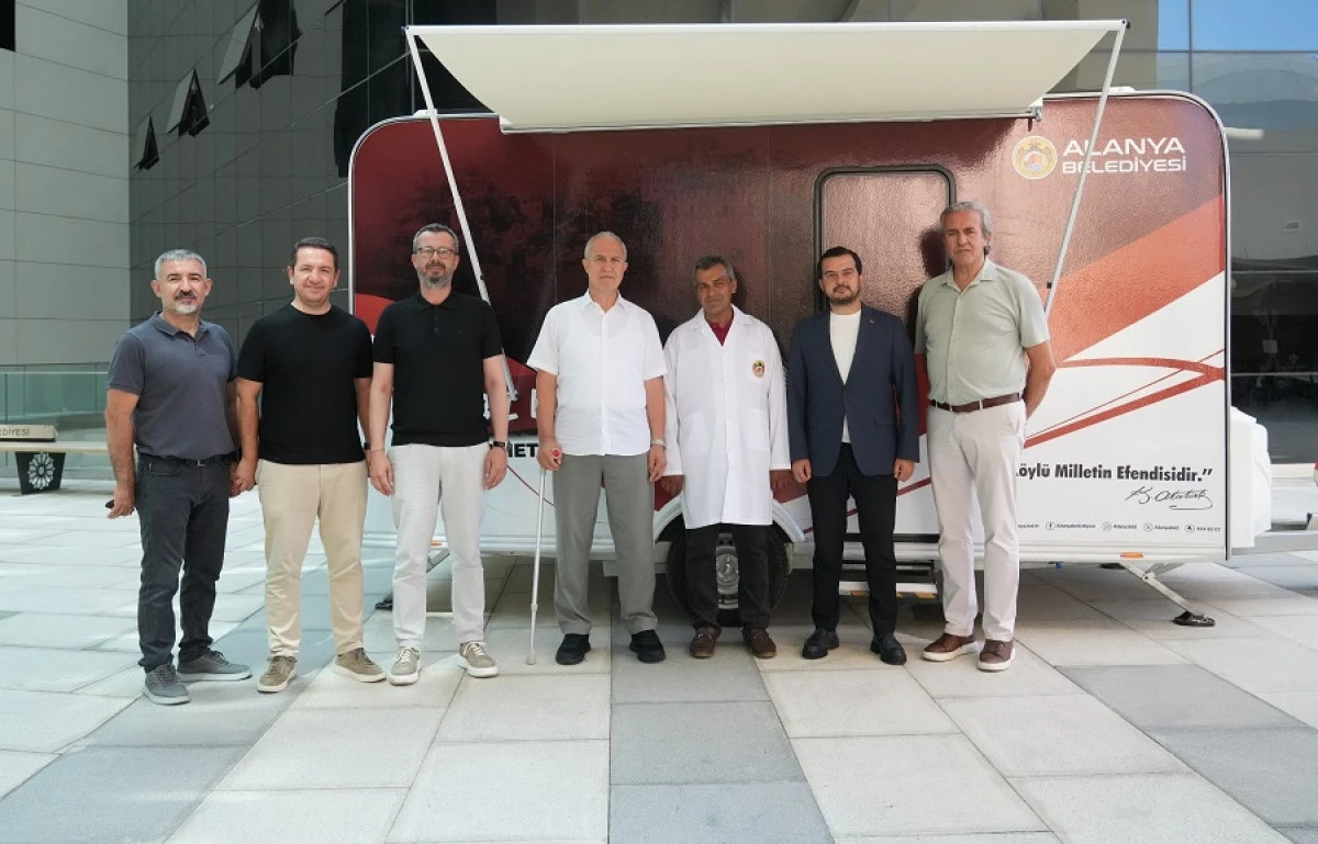 Alanya Belediyesi'nden Kırsala Mobil Kuaf&ouml;r Hizmeti