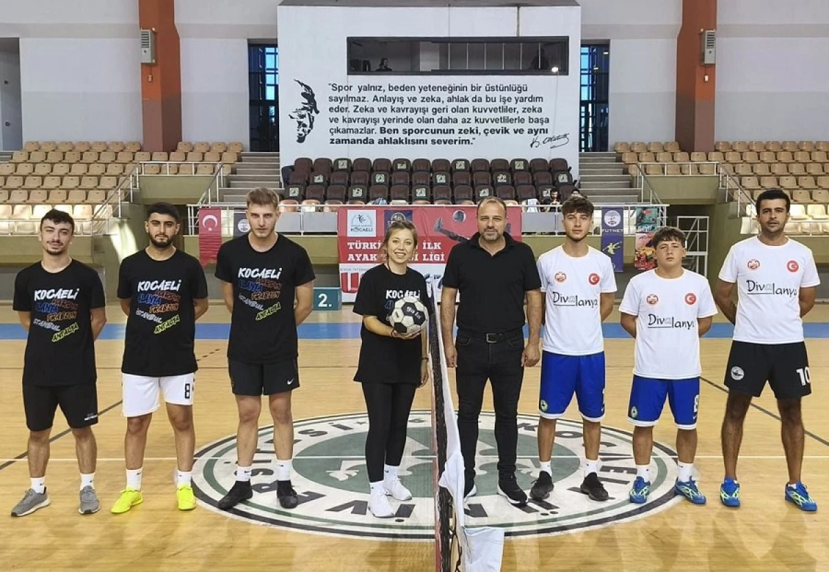 Alanya Belediyespor Ayak Tenisi Ligi'ne damga vurdu