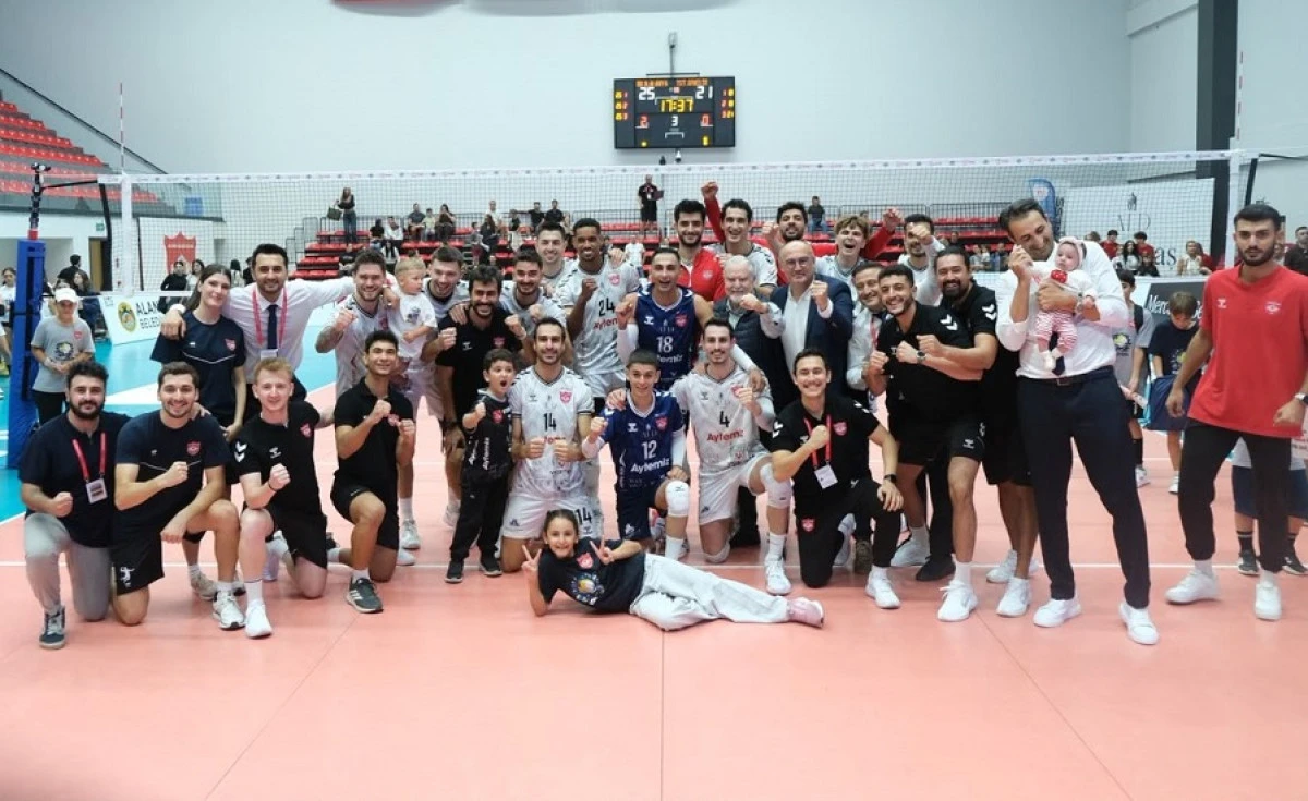 Alanya Belediyespor&rsquo;dan net galibiyet: 3-0