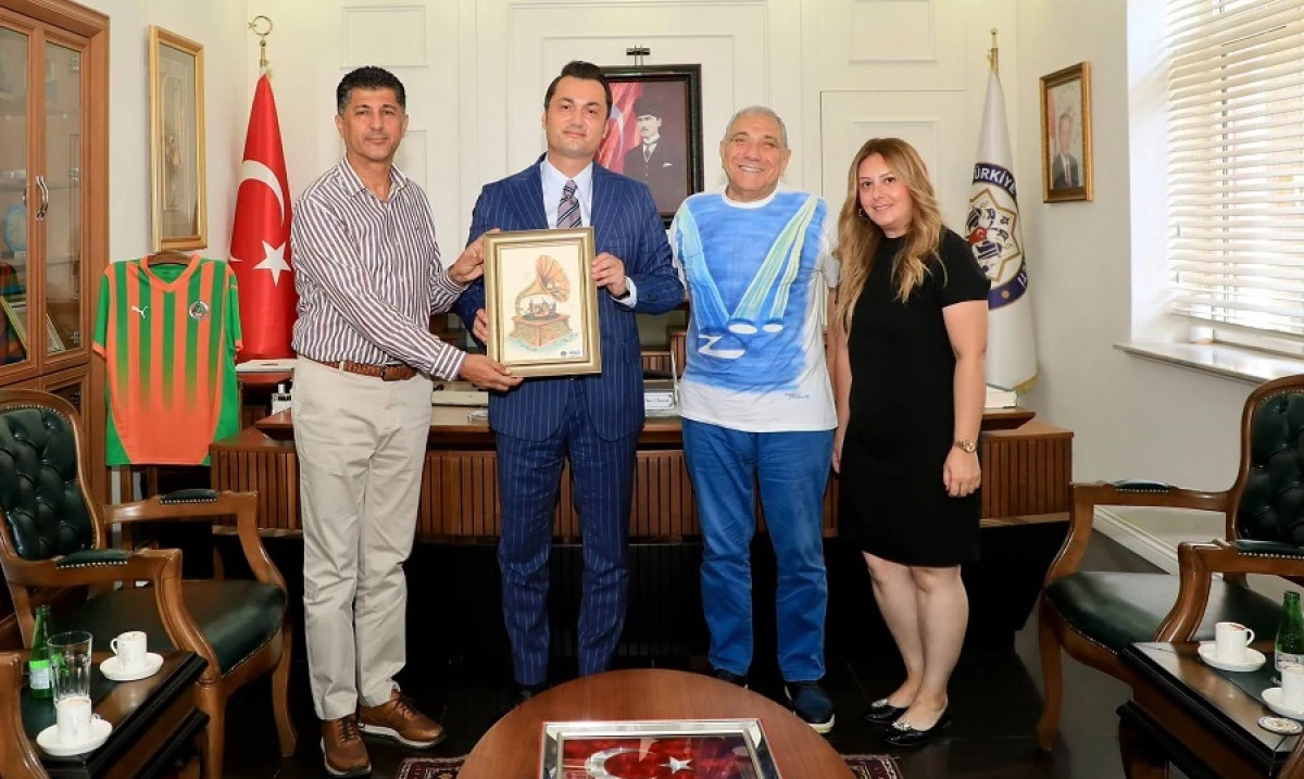 Alanya Caz Festivali İ&ccedil;in Kaymakam &Ouml;zt&uuml;rk&rsquo;e Davet