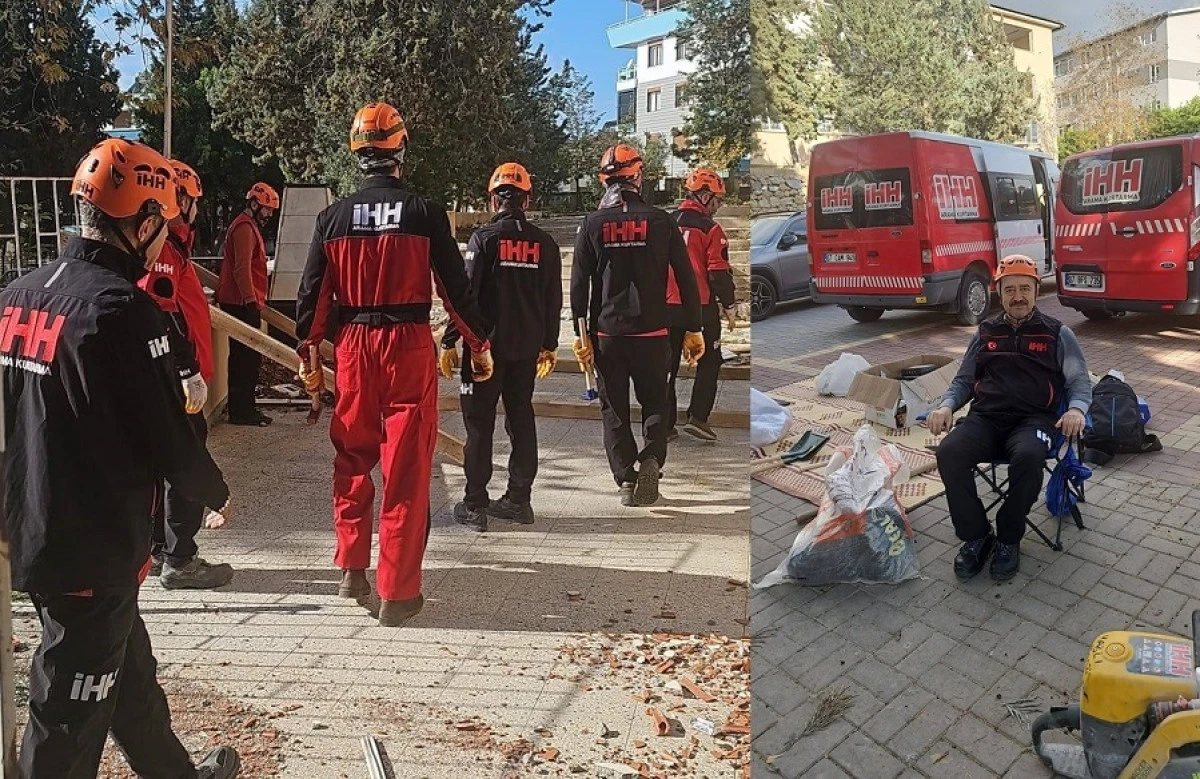 Alanya İHH Arama Kurtarma Ekibi Afad Akreditasyon Yolunda