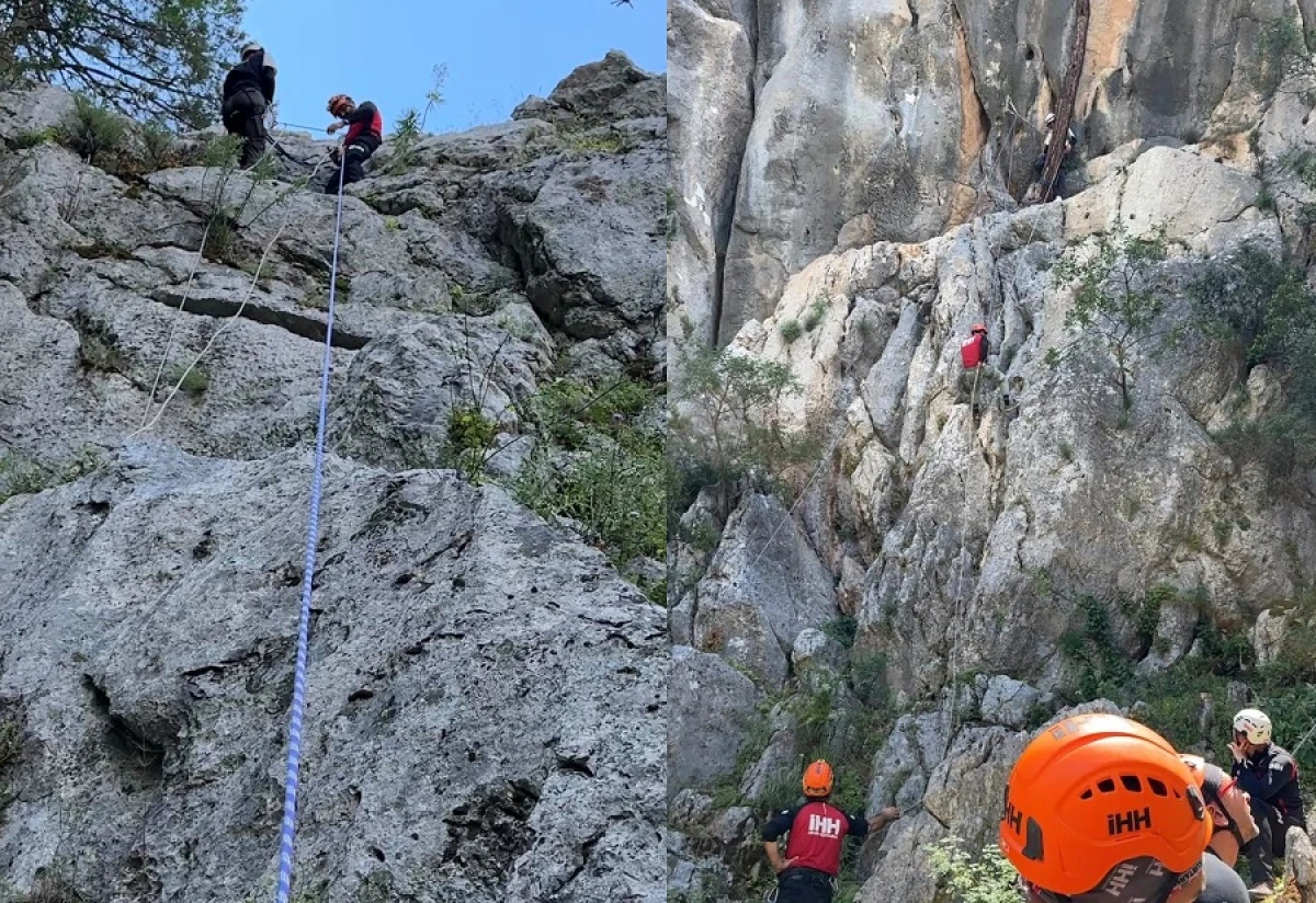 Alanya İHH Arama Kurtarma Ekibi Zorlu Eğitimi Başarıyla Tamamladı