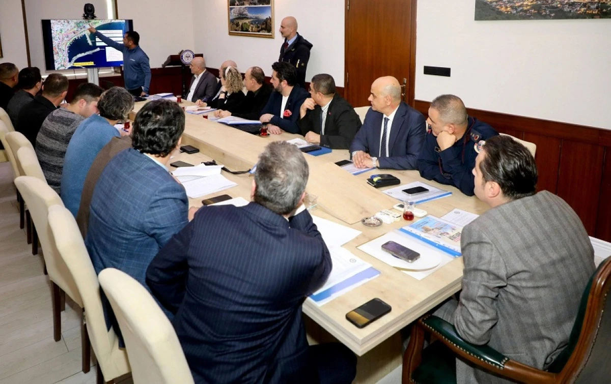 Alanya İl&ccedil;e Spor G&uuml;venlik Kurulu Toplantısı Yapıldı