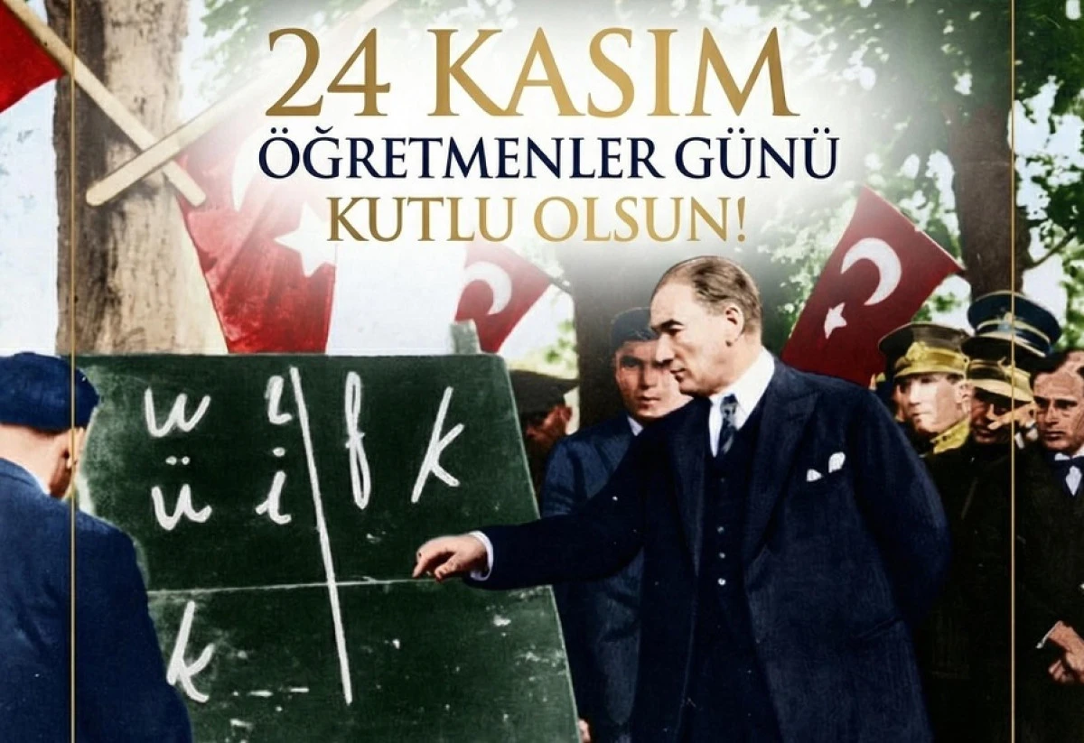 Alanya Kaymakamı Şakir Öner Öztürk’ten 24 Kasım Öğretmenler Günü Mesajı