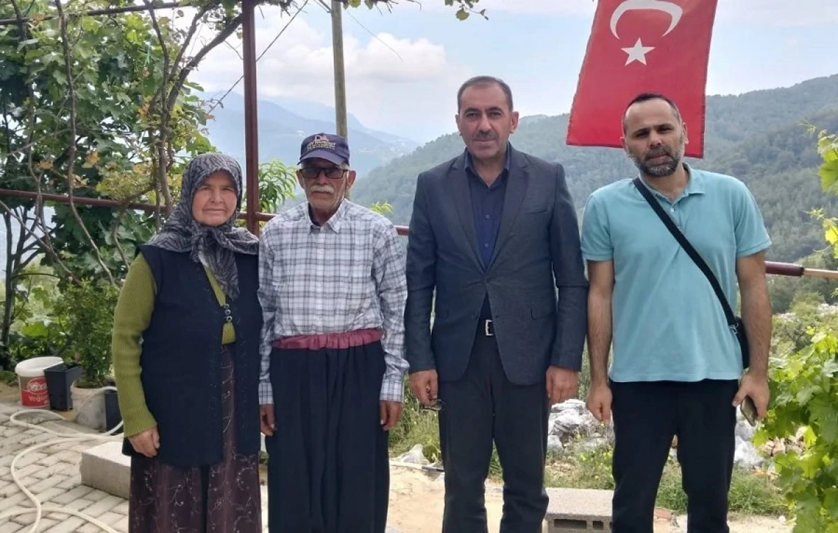 Alanya M&uuml;ft&uuml;s&uuml; Mehmet Seven&rsquo;den Şehit Ailesine Anlamlı Ziyaret