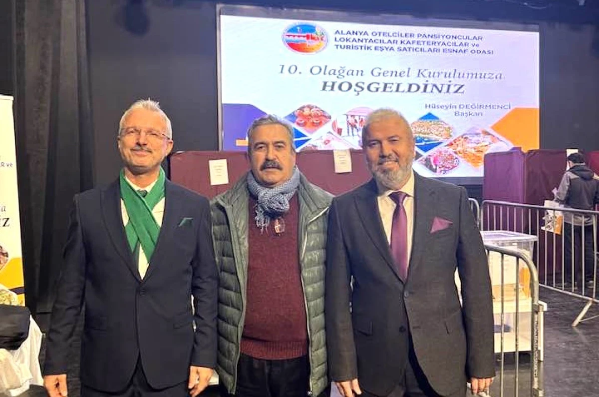 Alanya Otelciler Ve Pansiyoncular Odası&rsquo;nda İstikrar Kazandı