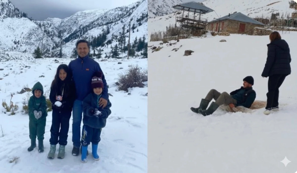 Alanya Yaylaları Karla Beyaza B&uuml;r&uuml;nd&uuml;, Hafta Sonu Keyfi Yaşandı