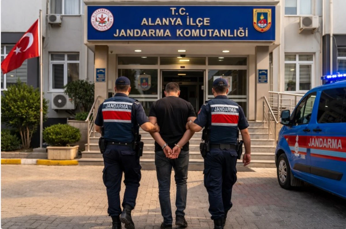 Alanya&rsquo;da 6 Yıl Hapisle Aranan H&uuml;k&uuml;ml&uuml; Jandarma Tarafından Yakalandı