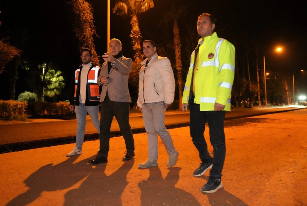 Alanya'da Atat&uuml;rk Caddesi&rsquo;ndeki İlk Etap Tamamlandı, &Ccedil;alışmalar Programın &Ouml;n&uuml;nde