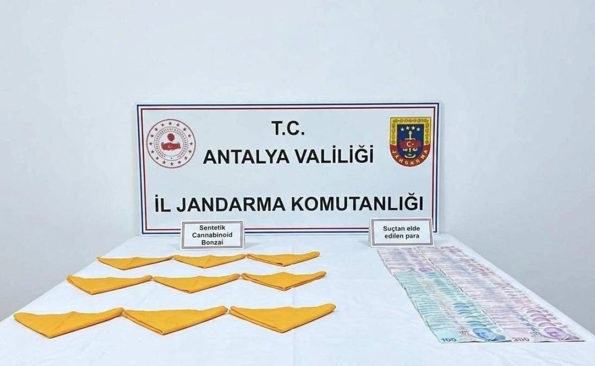 Alanya&rsquo;da Jandarmadan Uyuşturucu Operasyonu