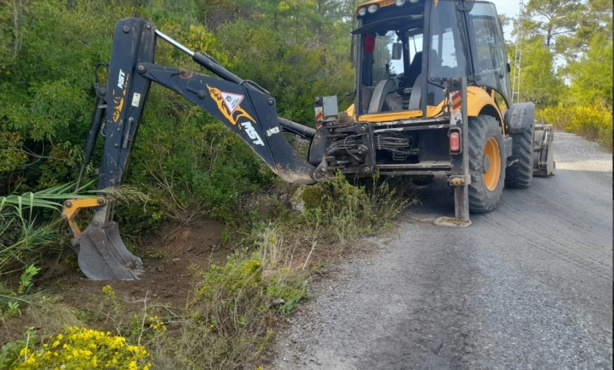 Alanya’da kırsal ve sahil yollarında kış hazırlığı