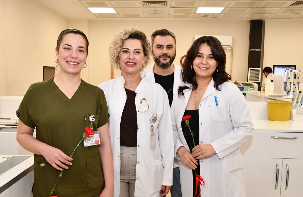 ALANYA&rsquo;DA LABORATUVAR &Ccedil;ALIŞANLARINA ANLAMLI KUTLAMA