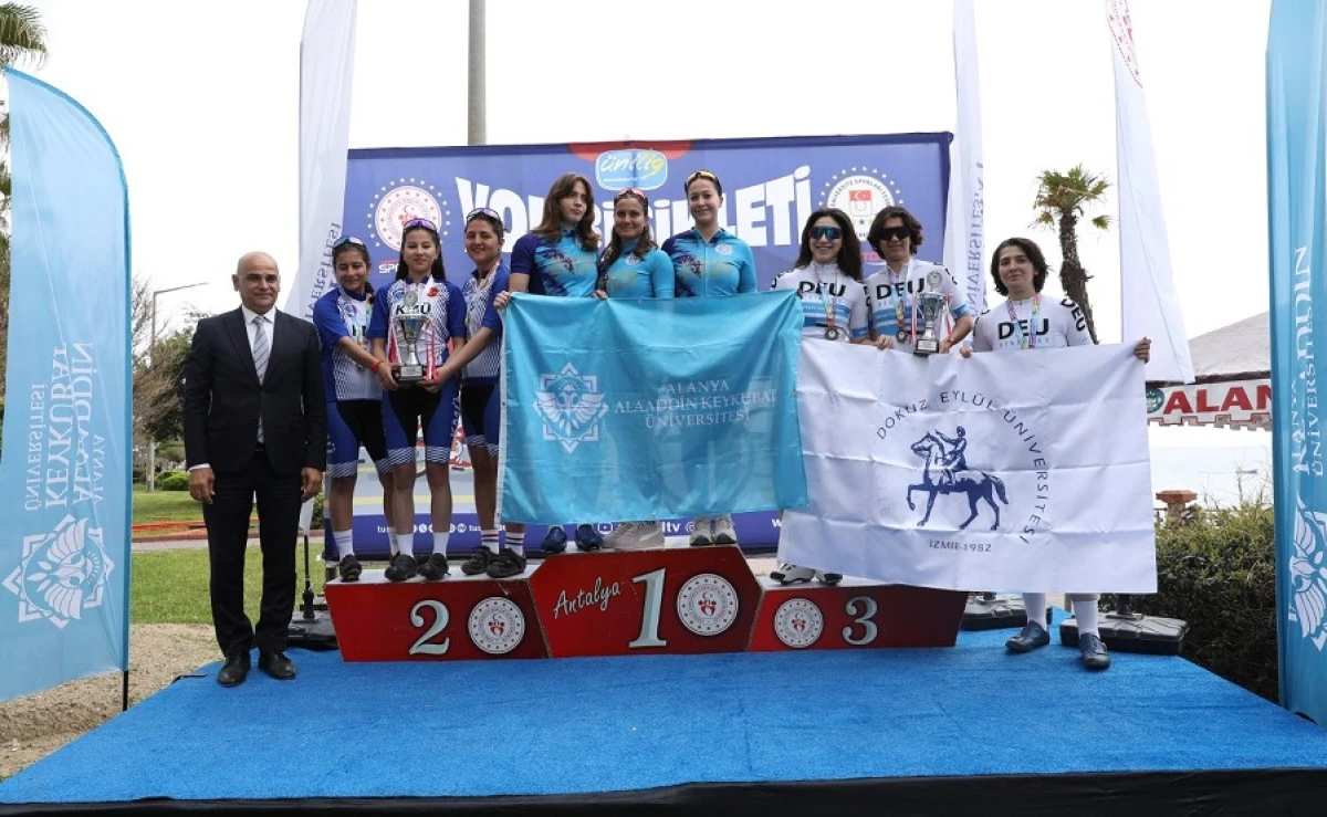 Alanya&rsquo;da Pedallar Şampiyonluk İ&ccedil;in D&ouml;nd&uuml;