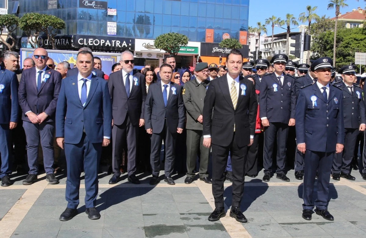ALANYA&rsquo;DA POLİS TEŞKİLATI&rsquo;NIN 181&rsquo;İNCİ YILI T&Ouml;RENLE KUTLANDI