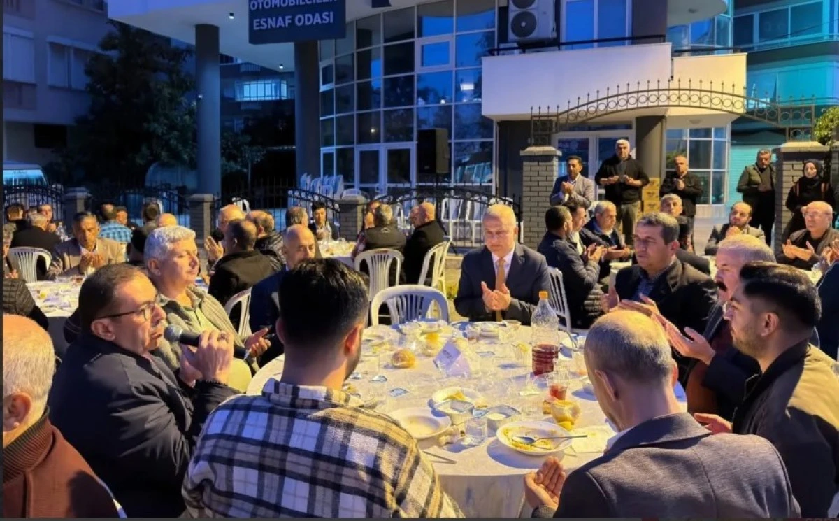 Alanya&rsquo;da Şof&ouml;rler Odası İftarında Esnaf Ve Protokol Buluştu