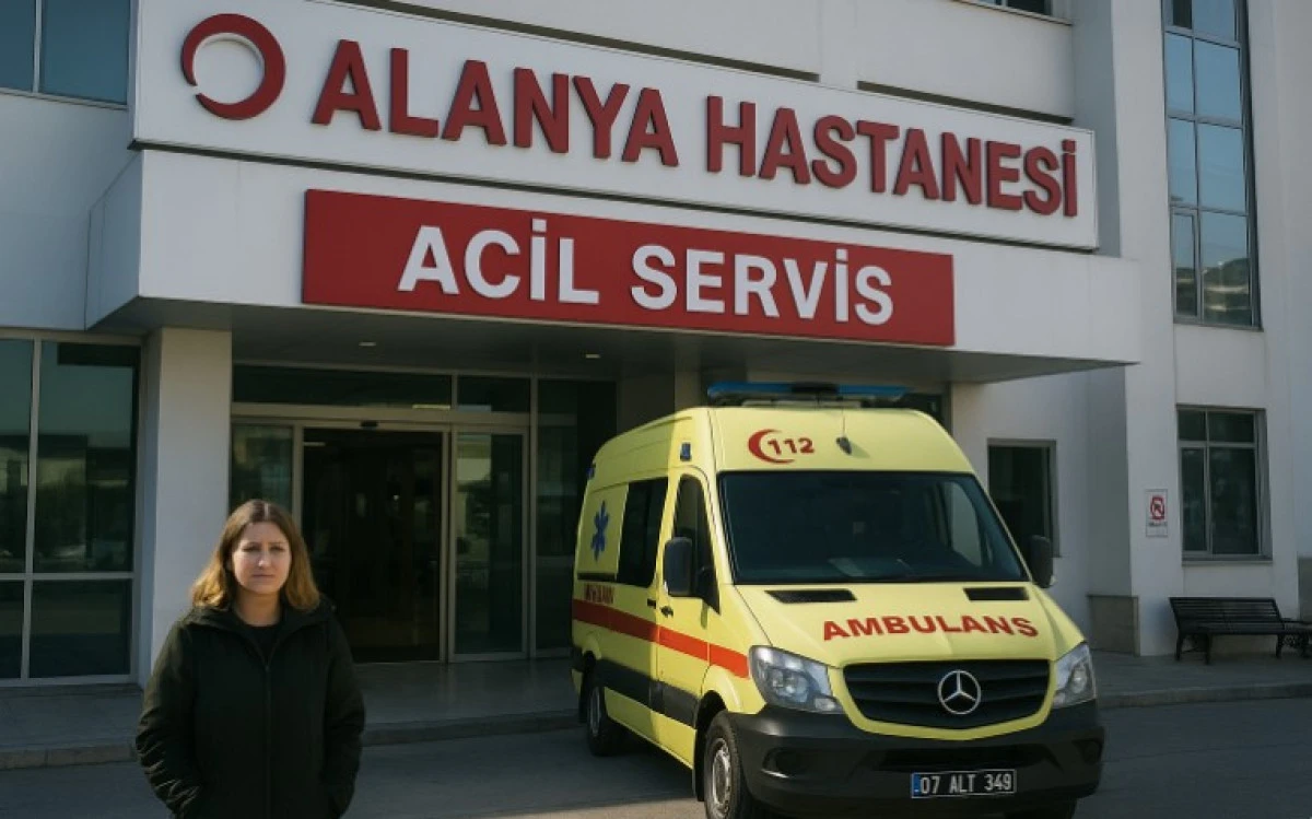 Alanya’da Tatil Yapan Alman Turist Beyin Kanaması Nedeniyle Hayatını Kaybetti