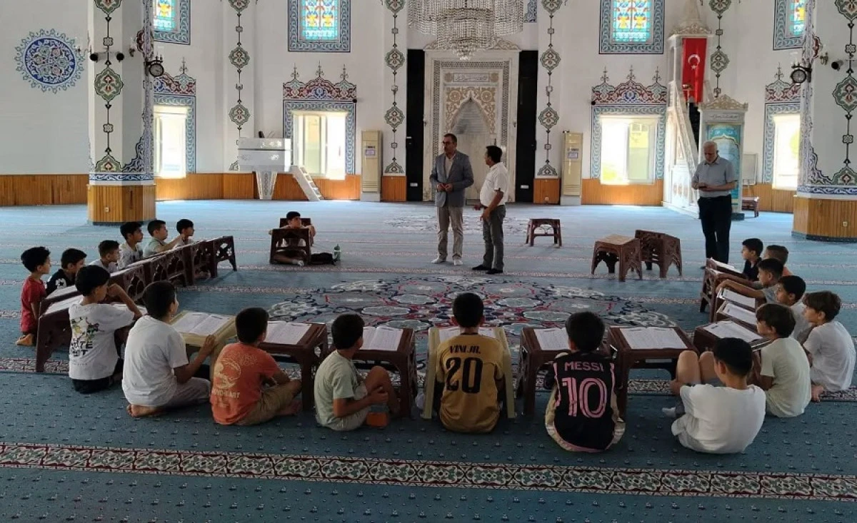 Alanya'da Yaz Kur'an Kursları Coşkuyla Başladı