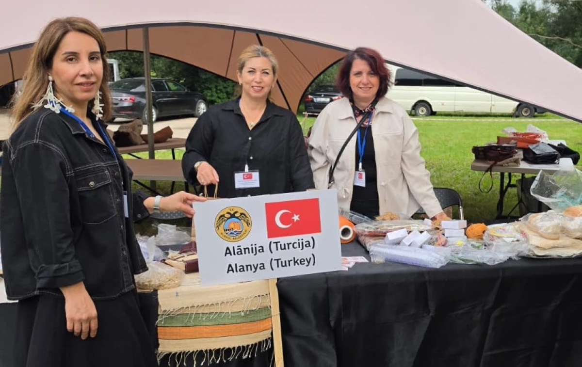 Alanya'nın K&uuml;lt&uuml;rel Zenginlikleri Letonya'da Tanıtıldı