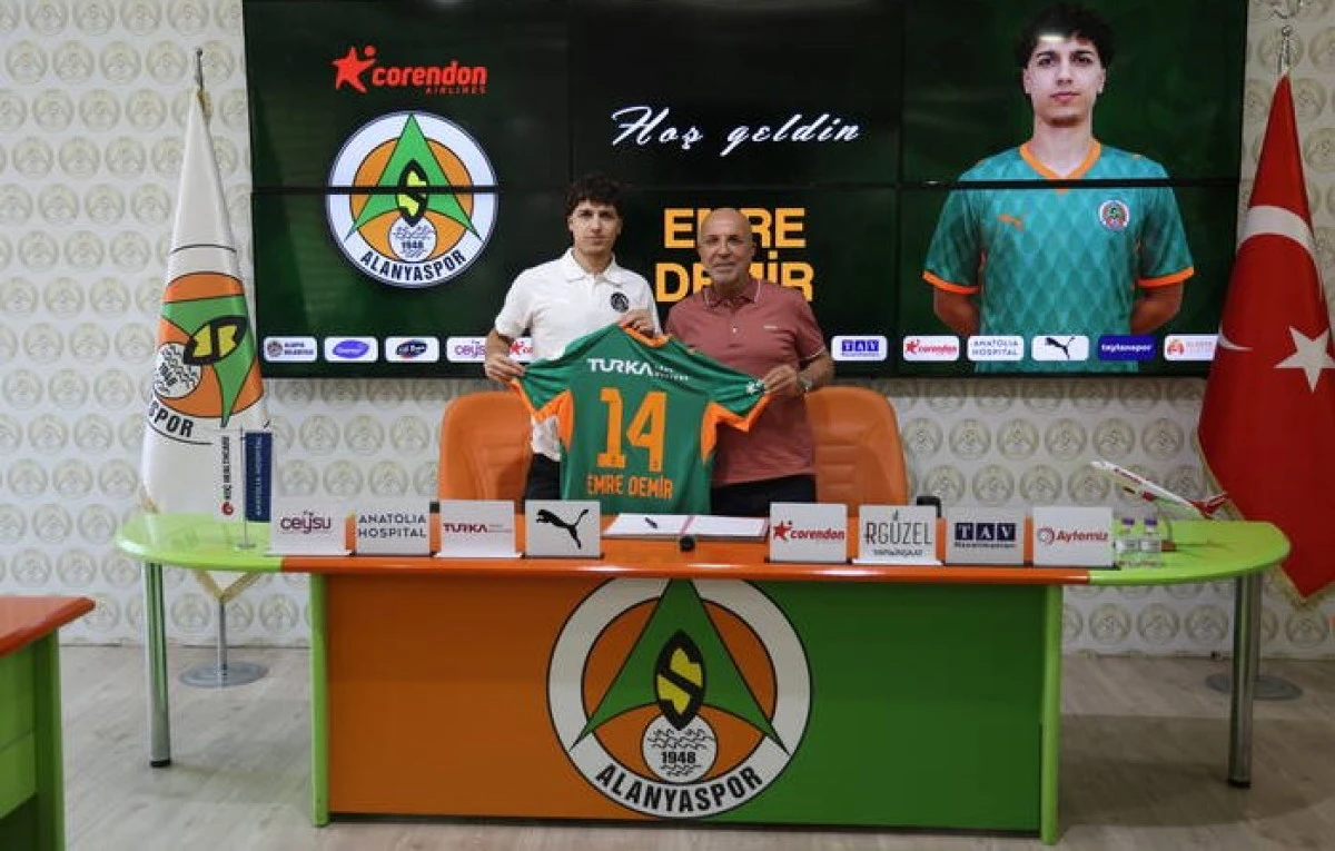 Alanyaspor, Emre Demir&rsquo;i Kadrosuna Kattı