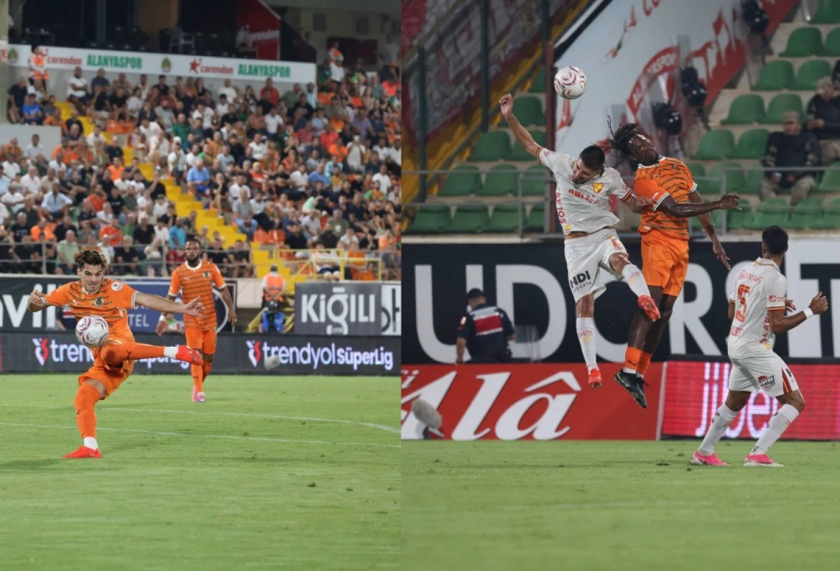 Alanyaspor Pes Etmedi! G&ouml;ztepe İle 2-2 Berabere Kaldı