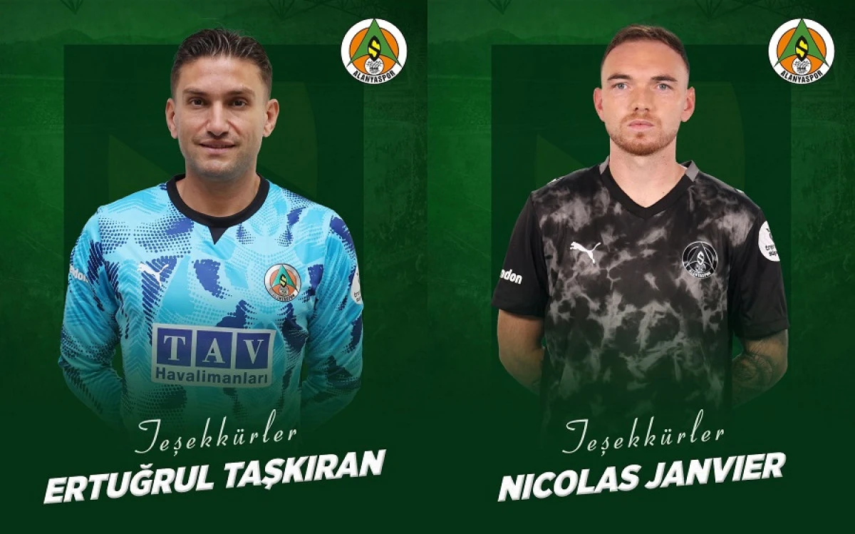 Alanyaspor'da 4 Ayrılık Birden! Kul&uuml;p 4 Futbolcusuna Teşekk&uuml;r Ederek Veda Etti