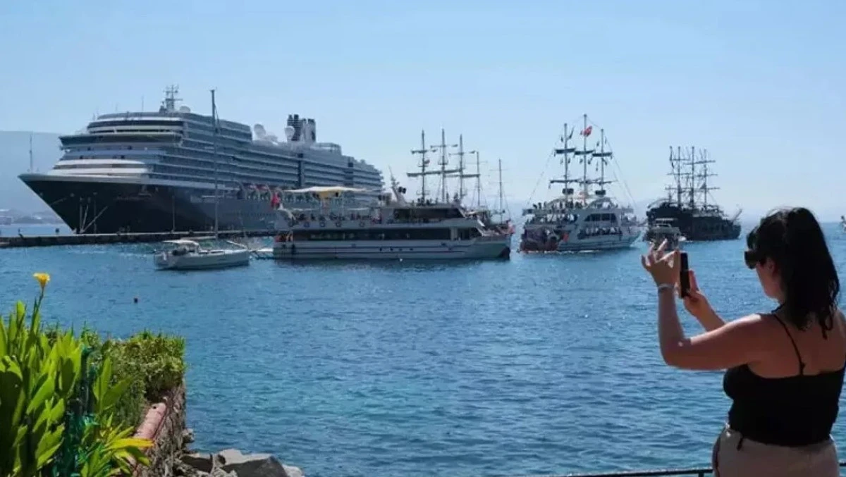 Alanya’ya Kruvaziyerle Gelen Turist Sayısında Düşüş