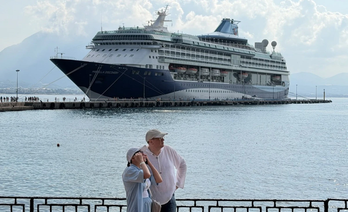 Alanya&rsquo;ya Marella Discovery ile 1765 turist geldi