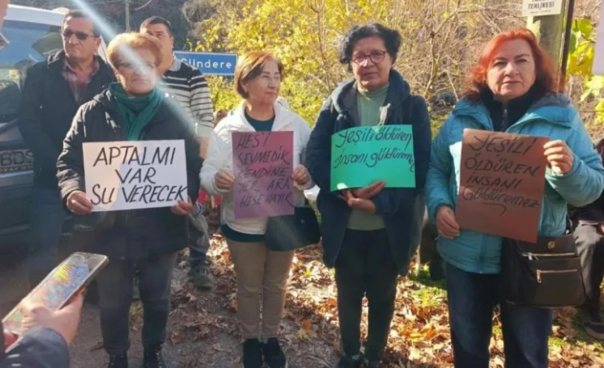 Alara Vadisi’nde Baraj Ve HES’e Karşı Tek Yürek Protesto