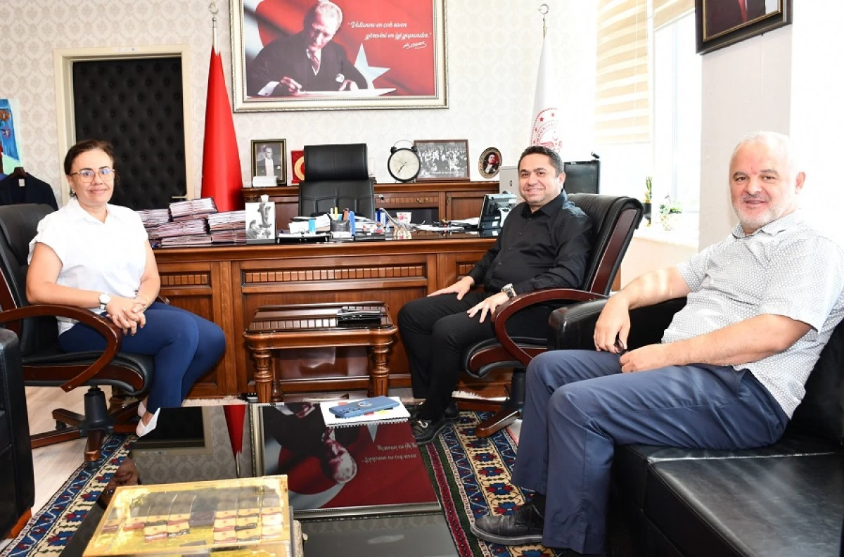 ALK&Uuml;&rsquo;den Başhekim Karakuş Yılmaz&rsquo;a İş Birliği Ziyareti