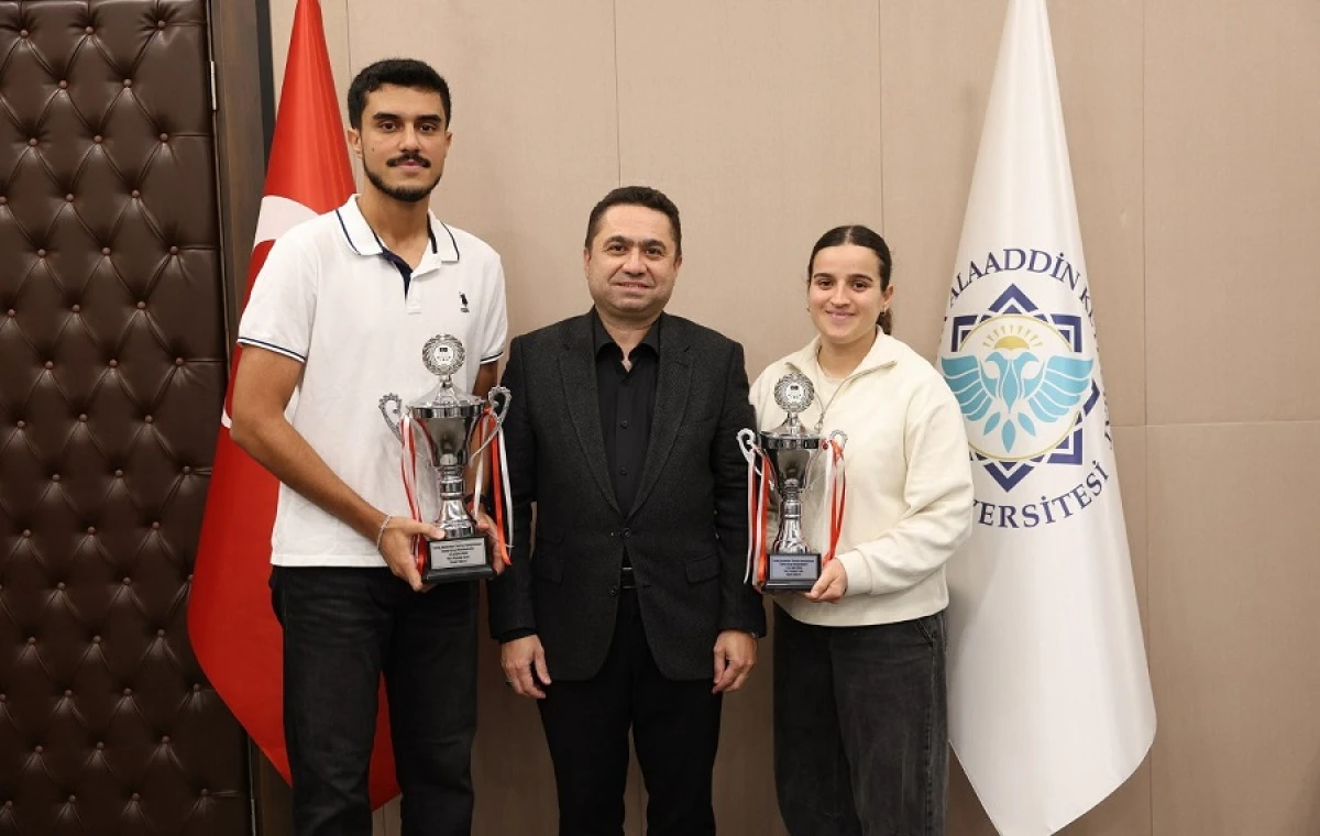 Alkü’lü Sporculardan Rektör Türkdoğan’a Gurur Ziyareti