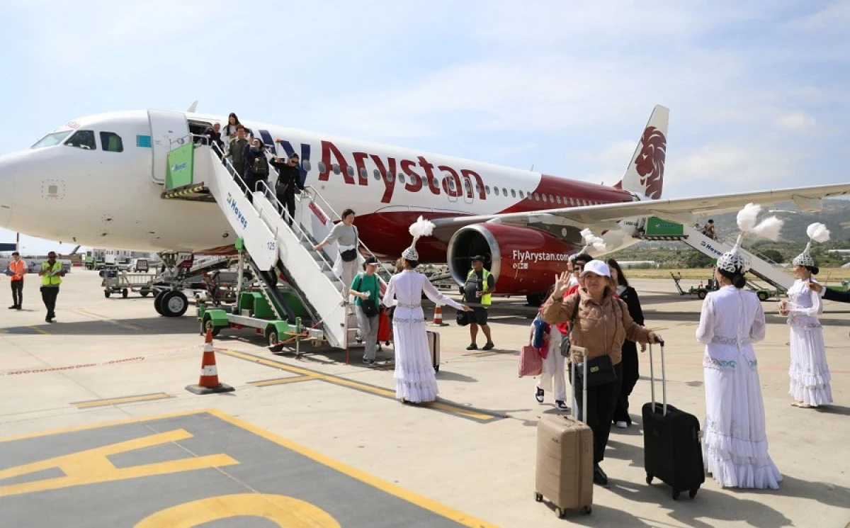 Almatı&rsquo;dan Gazipaşa-Alanya&rsquo;ya Direkt U&ccedil;uşlar Başladı