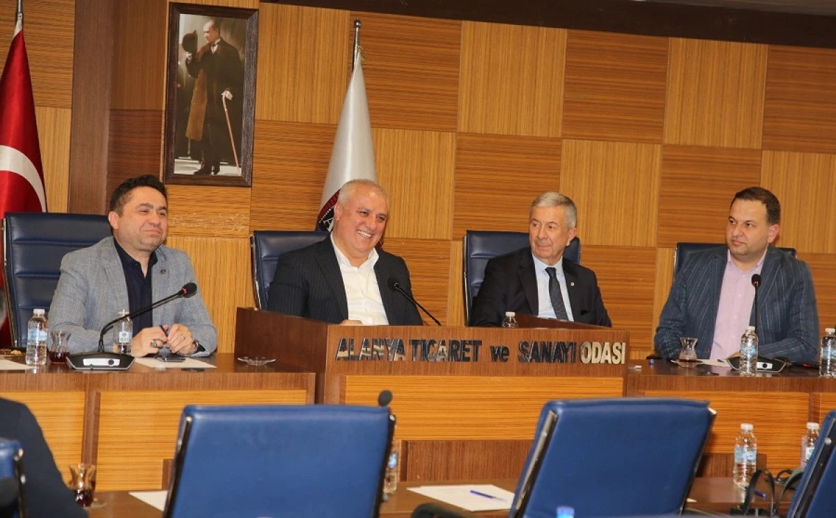 ALTSO Meclisinin Konuğu ALK&Uuml; Rekt&ouml;r&uuml; Prof. Dr. Kenan Ahmet T&uuml;rkdoğan