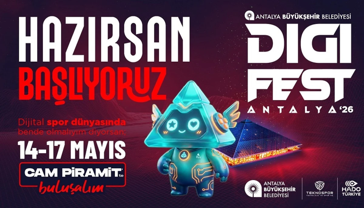 Antalya Dijital Ve Fiziksel Sporun Merkezi Oluyor