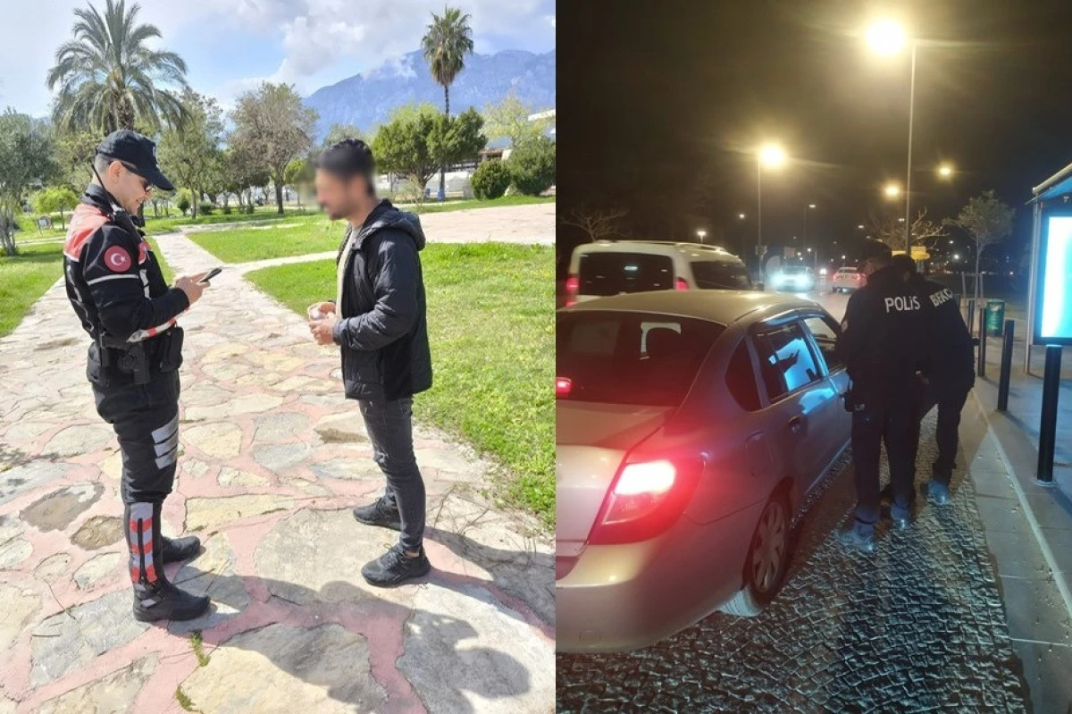 Antalya&rsquo;da 1 Haftada 1.929 Şahıs Yakalandı
