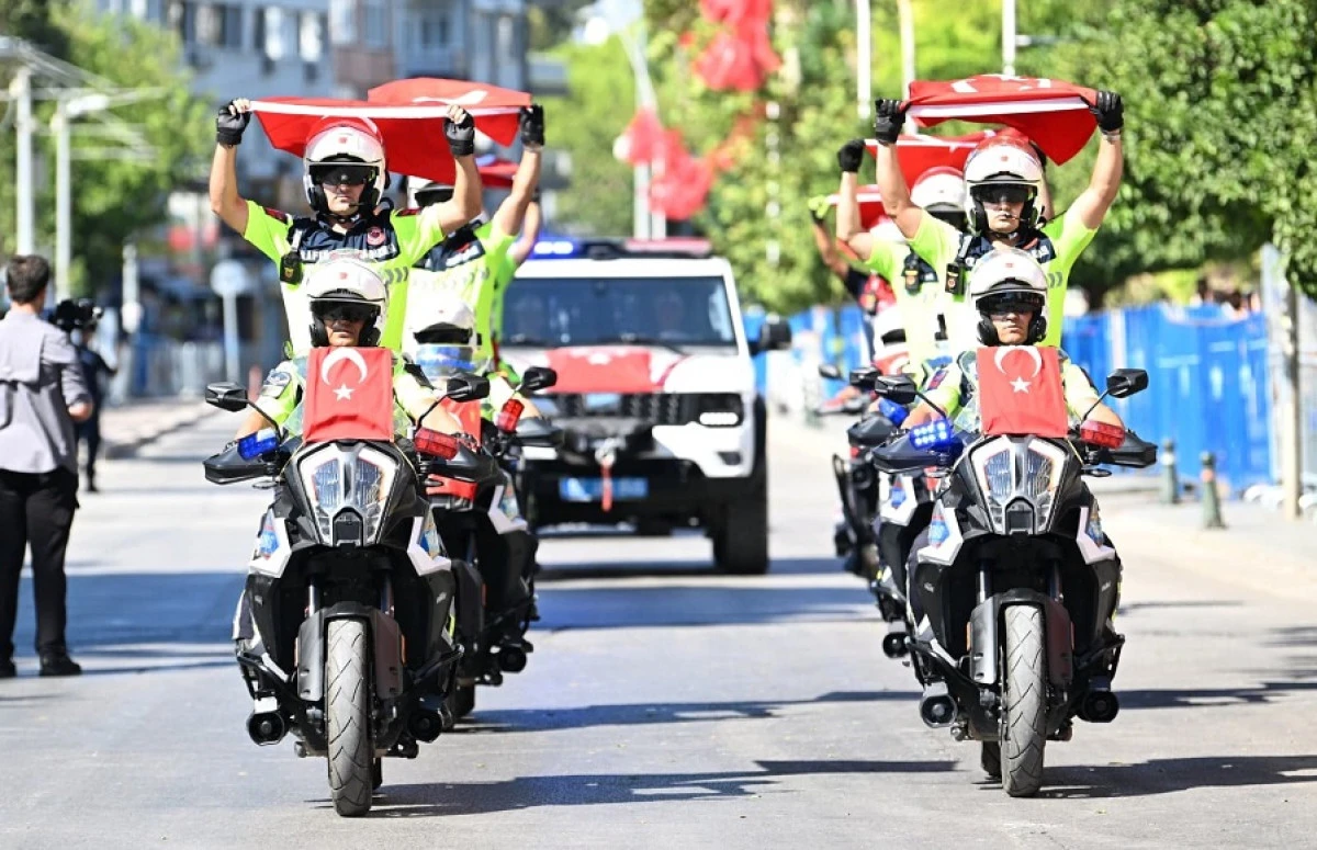 Antalya&rsquo;da 30 Ağustos Zafer Bayramı Coşkusu
