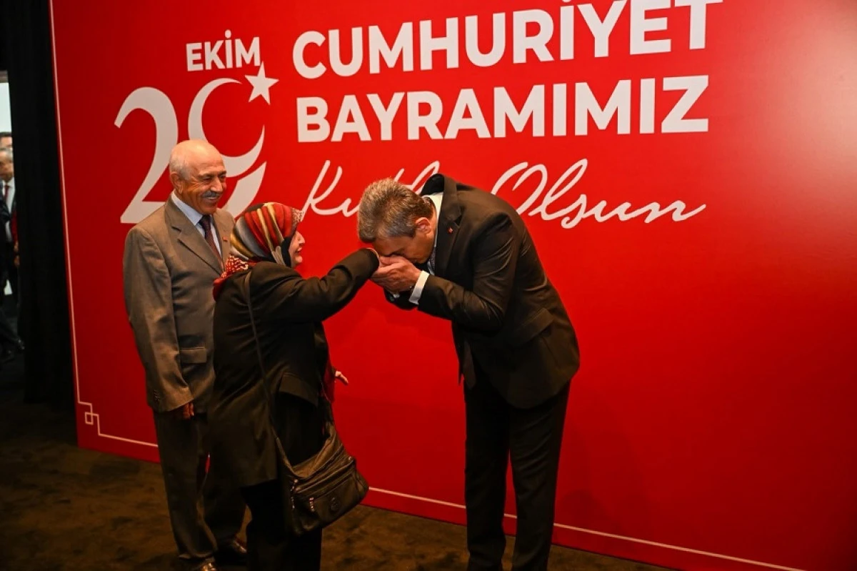 Antalya&rsquo;da Cumhuriyet resepsiyonu