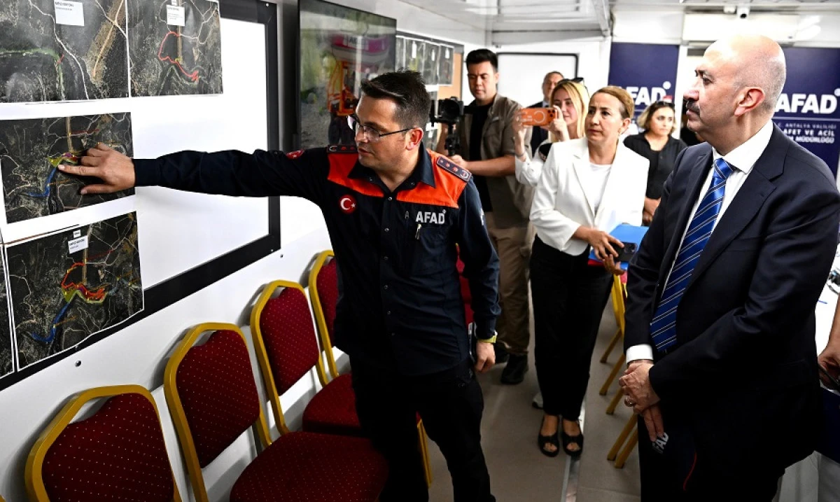 Antalya&rsquo;da Hortum Ve Fırtına Afetine Karşı Nefes Kesen Tatbikat