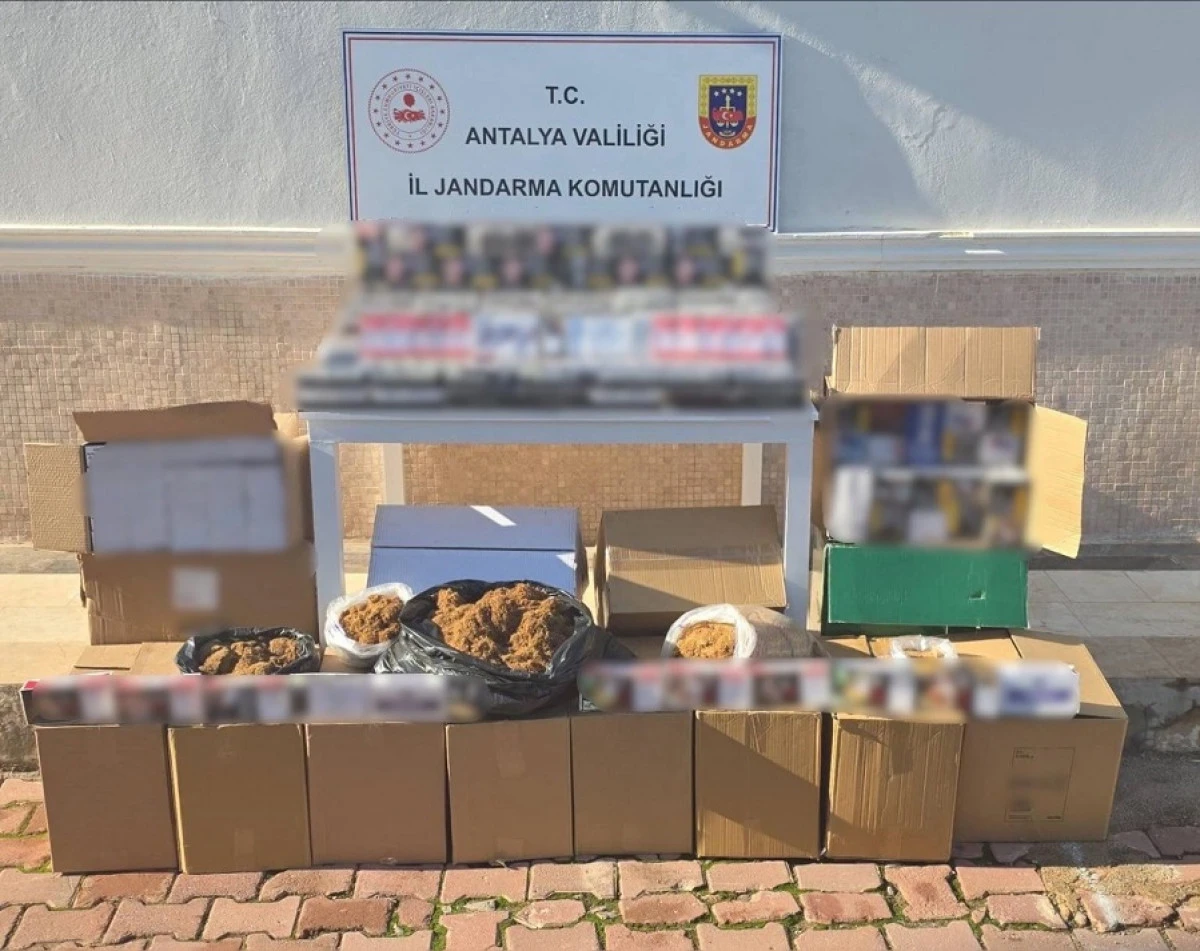 Antalya’da Tütün ve Asayiş Denetimlerinde 10 Ayda Rekor Uygulama
