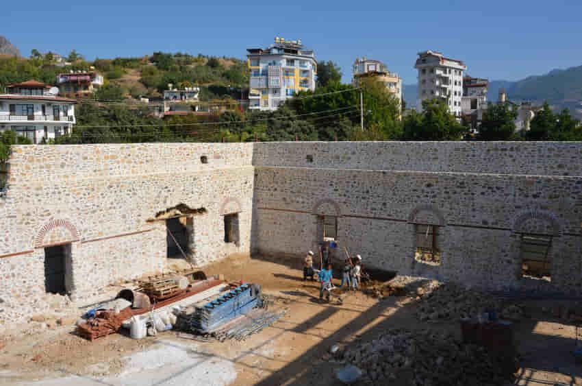 Gülevşen Cami’nde tarih yeniden ayağa kaldırılıyor