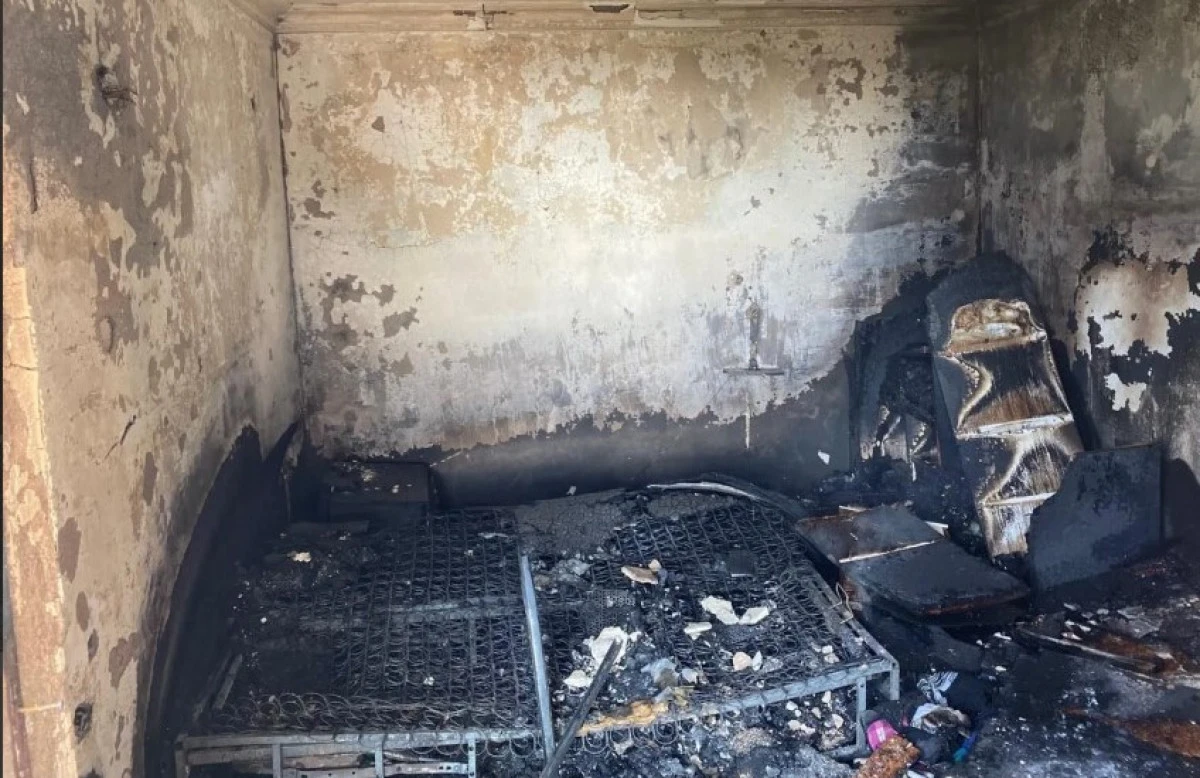 Cikcilli’de Apartman Dairesinde Çıkan Yangın Paniğe Neden Oldu