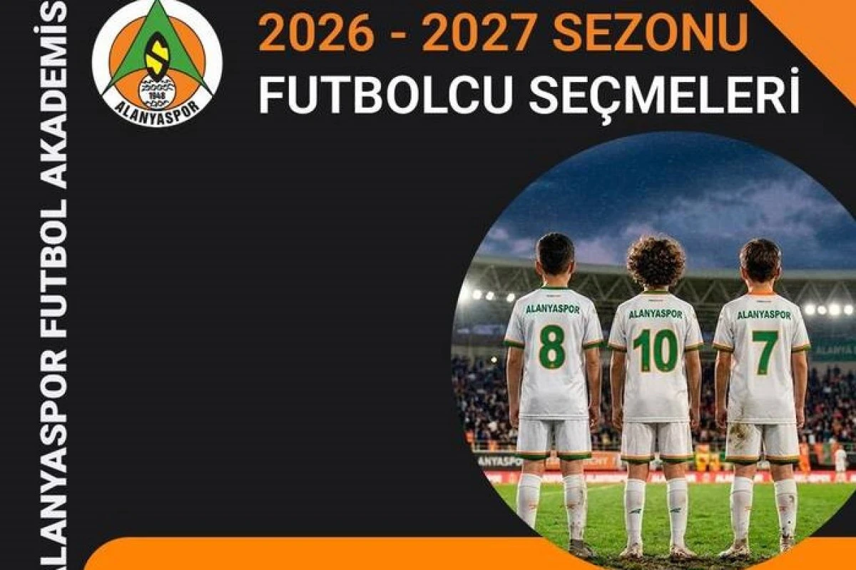 Corendon Alanyaspor Futbol Akademisi Se&ccedil;meleri Başlıyor