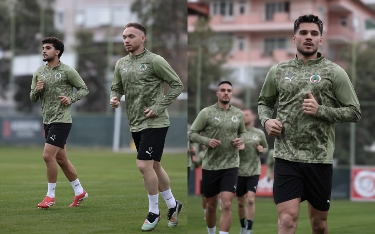 Corendon Alanyaspor Karag&uuml;mr&uuml;k Ma&ccedil;ı Hazırlıklarını Tamamladı