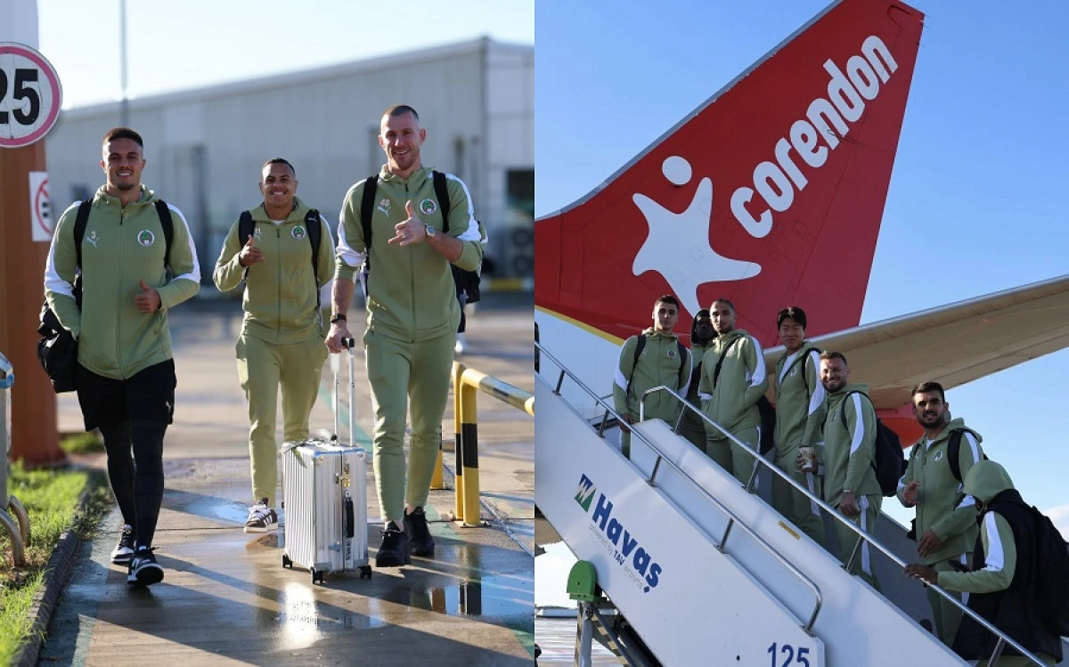 Corendon Alanyaspor Samsun Yolculuğuna Çıktı