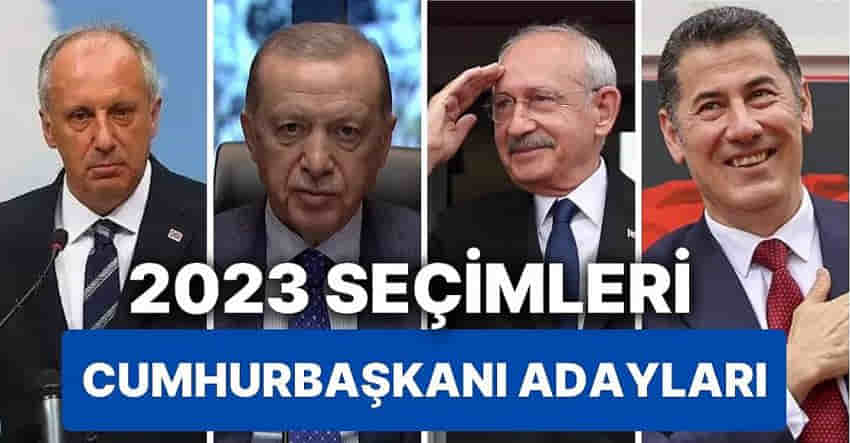 Cumhurbaşkanı adayları Belli Oldu