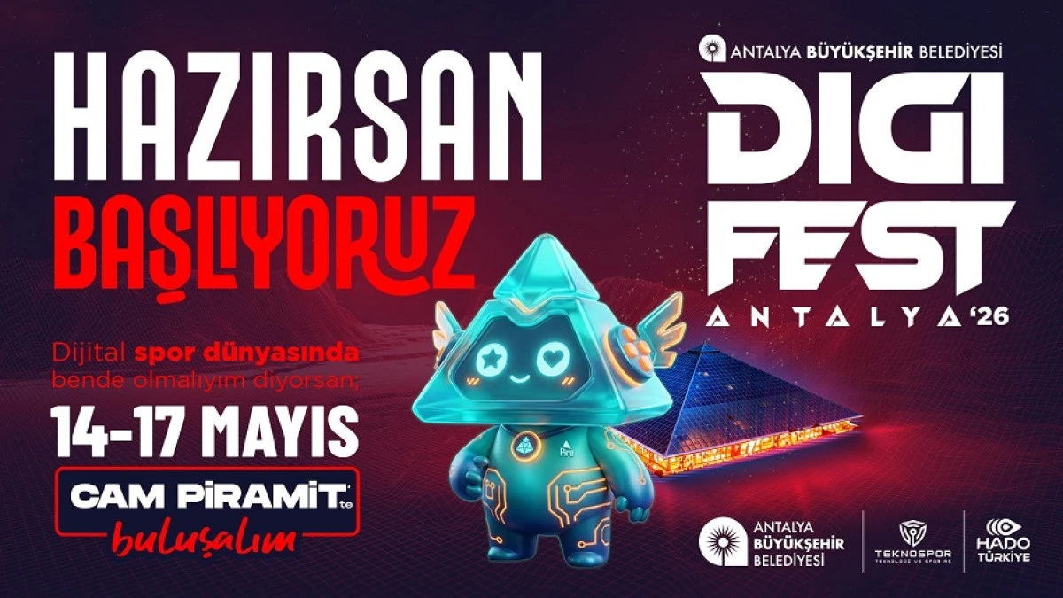DIGIFEST Antalya 2026 Teknoloji Ve Sporu Bir Araya Getirecek